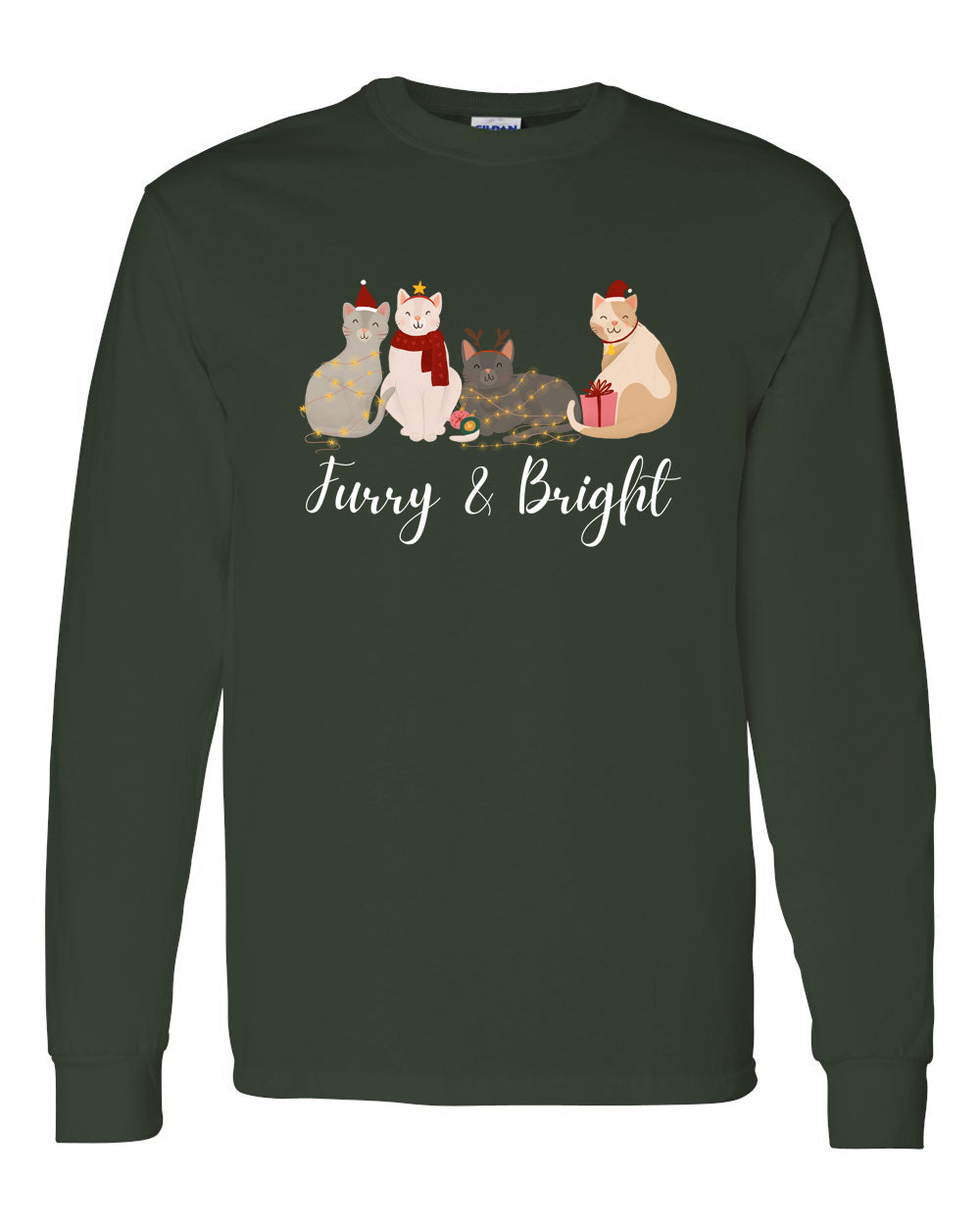 Furry and Bright - Long Sleeve T-shirt