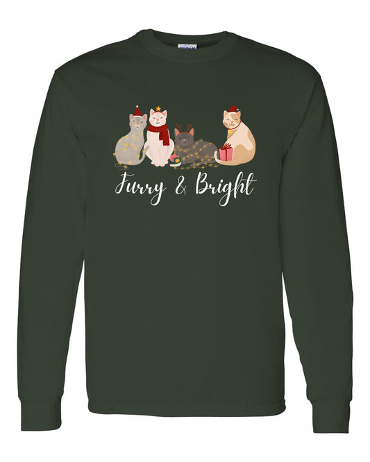 Furry and Bright - Long Sleeve T-shirt