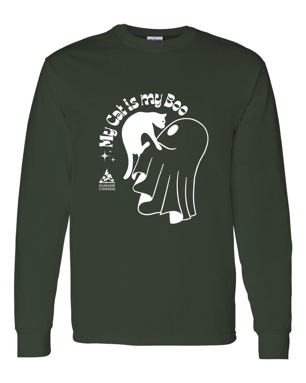 My Cat is My Boo - Long Sleeve T-shirt