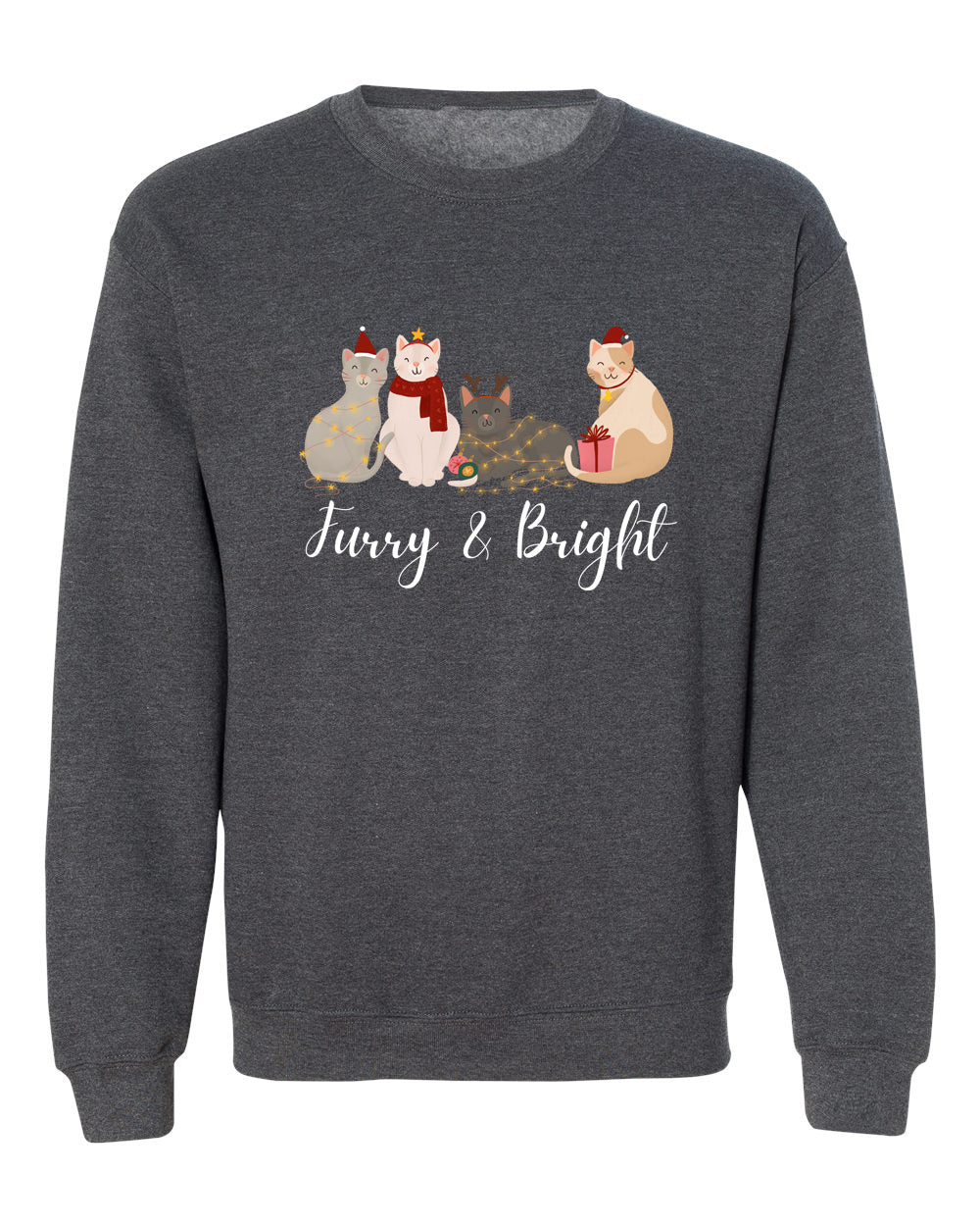 Furry and Bright - Crewneck Sweatshirt