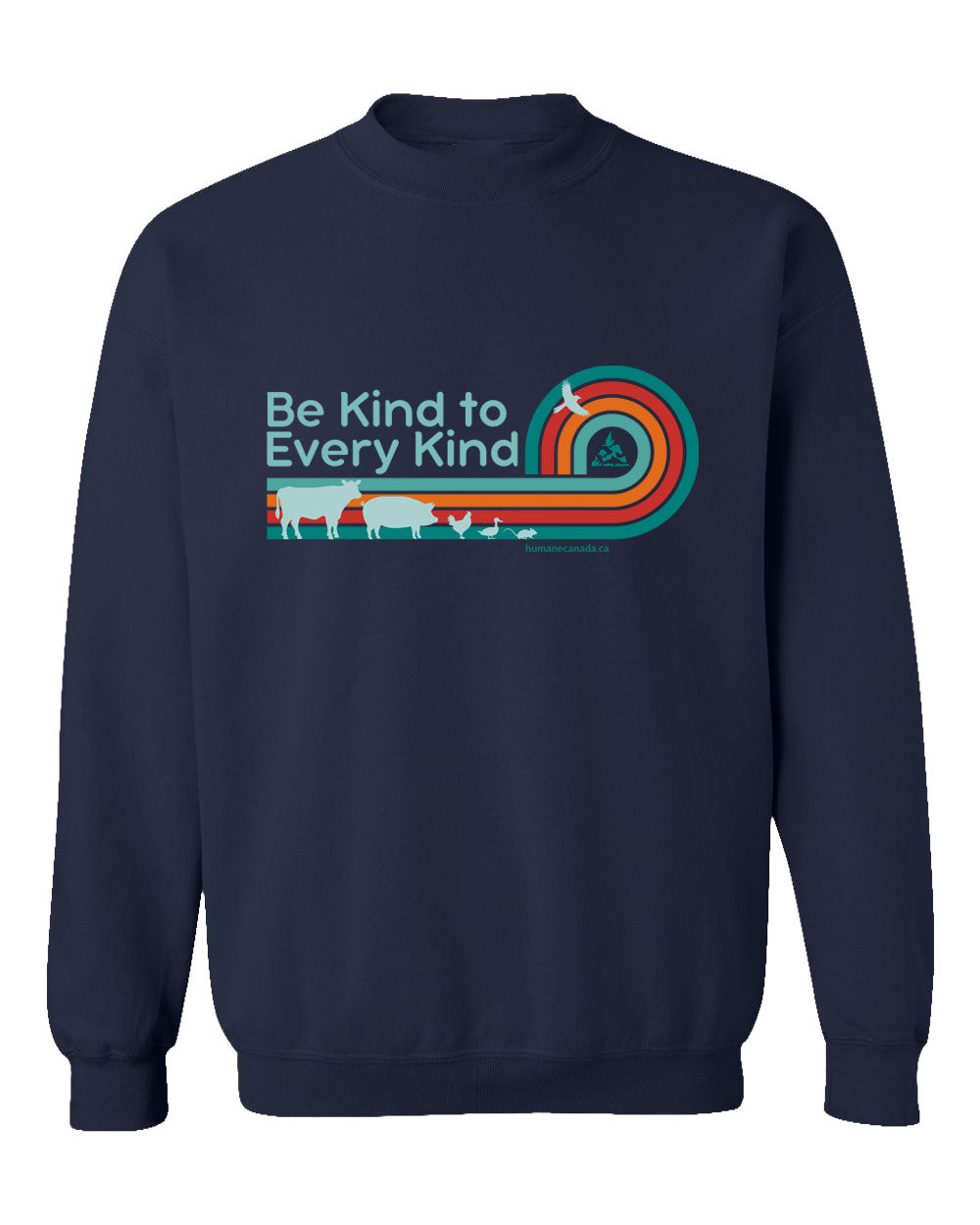 Be Kind to Every Kind - Crewneck Sweatshirt