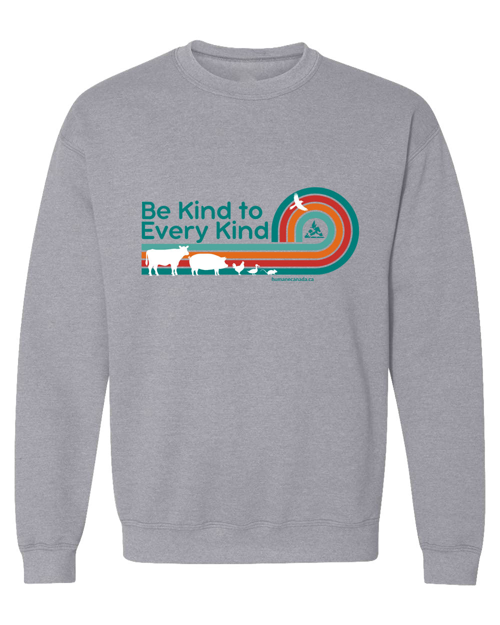 Be Kind to Every Kind - Crewneck Sweatshirt