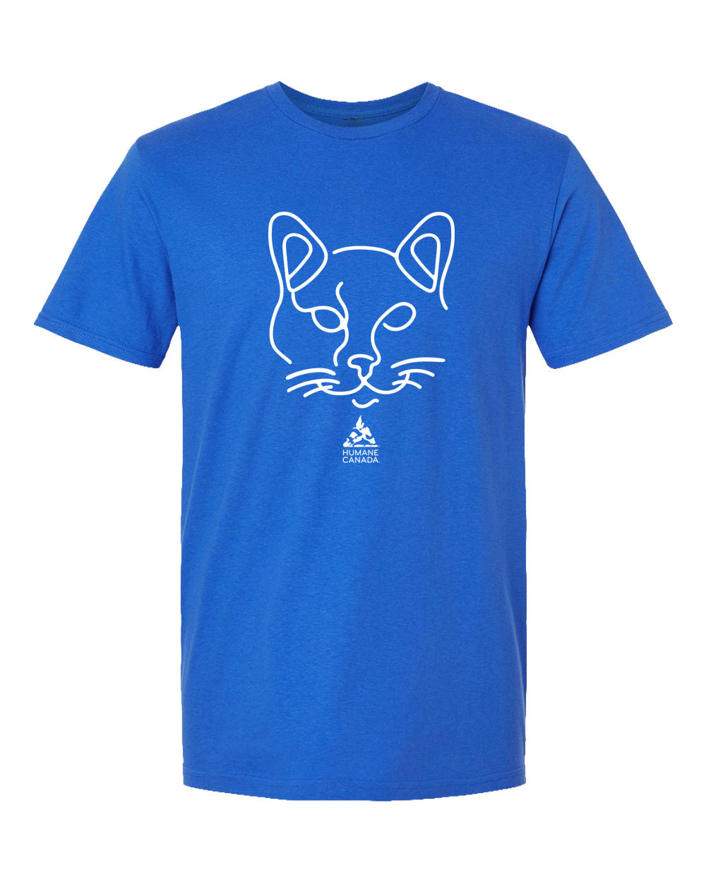 Line Art Cat - Crewneck Unisex T-shirt