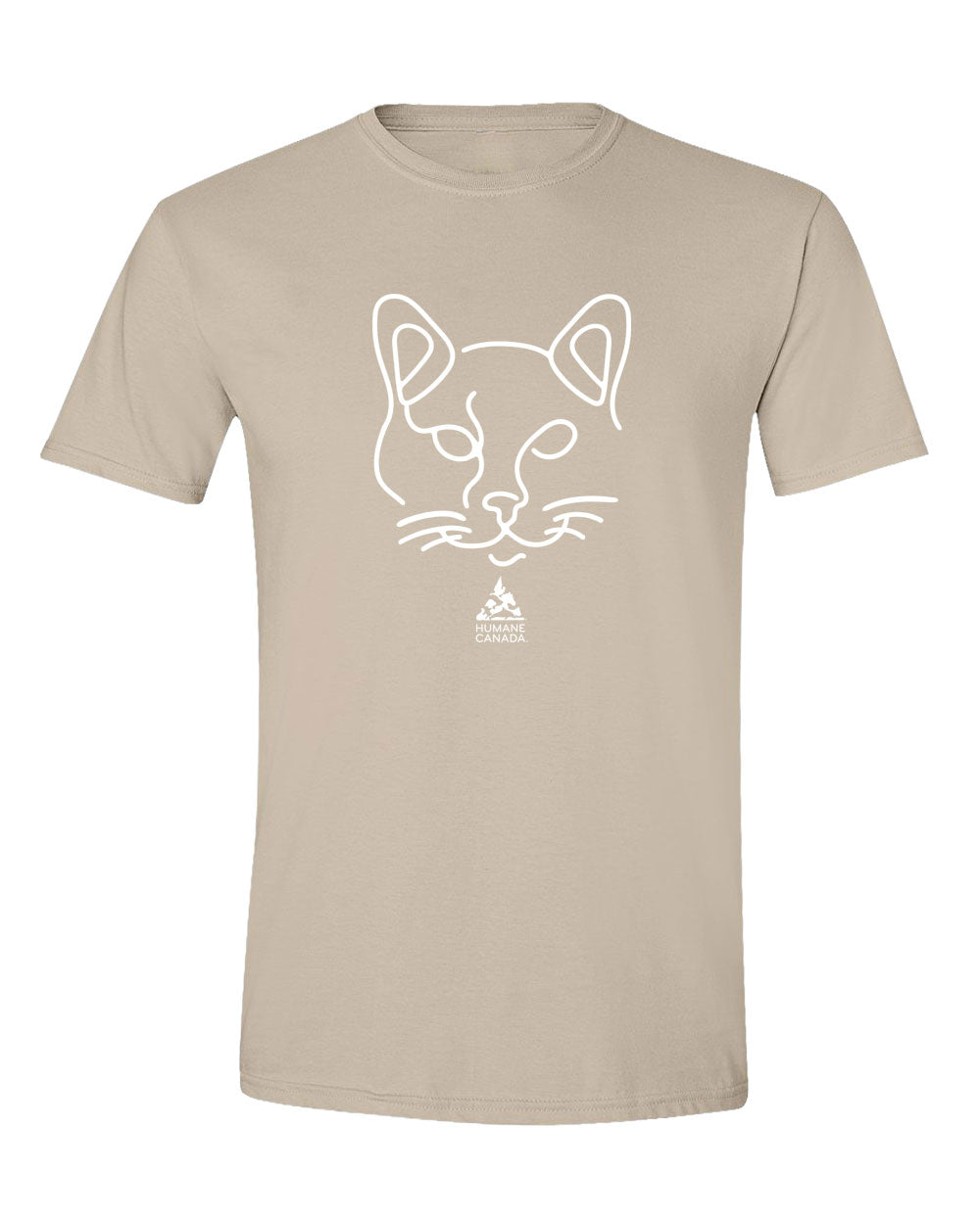 Line Art Cat - Crewneck Unisex T-shirt