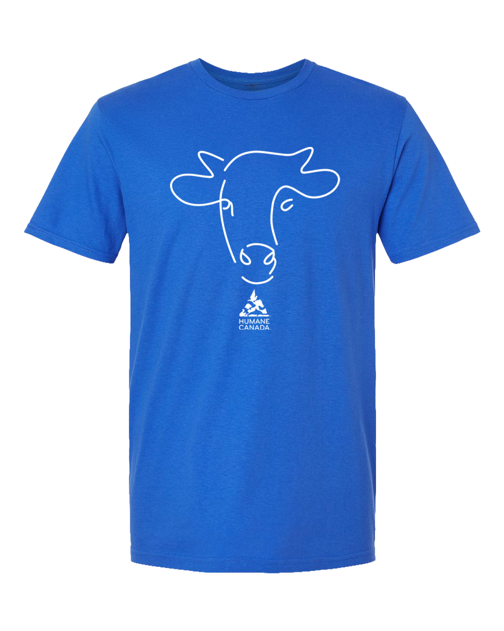 Line Art Cow - Crewneck Unisex T-shirt