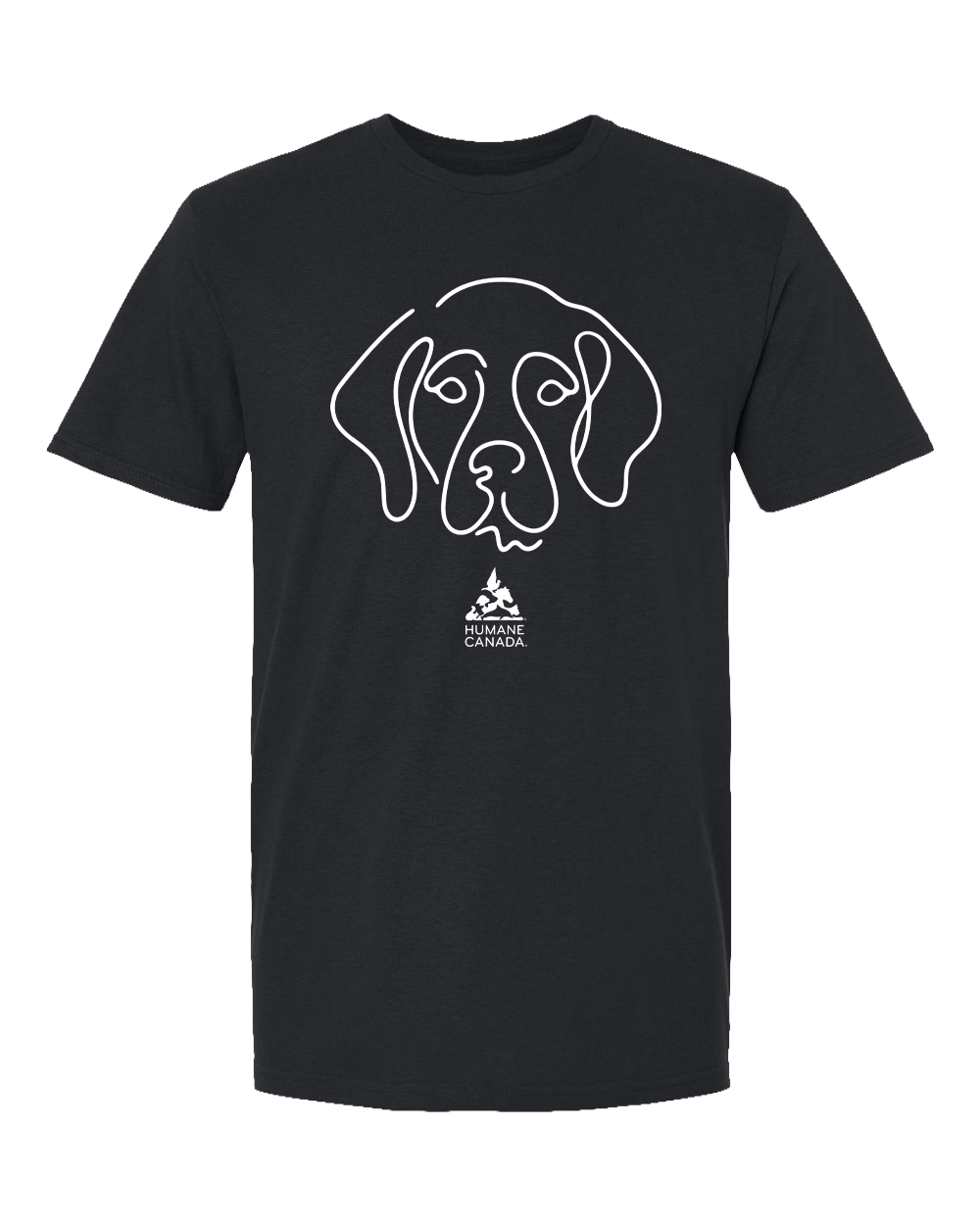 Line Art Hound - Crewneck Unisex T-shirt