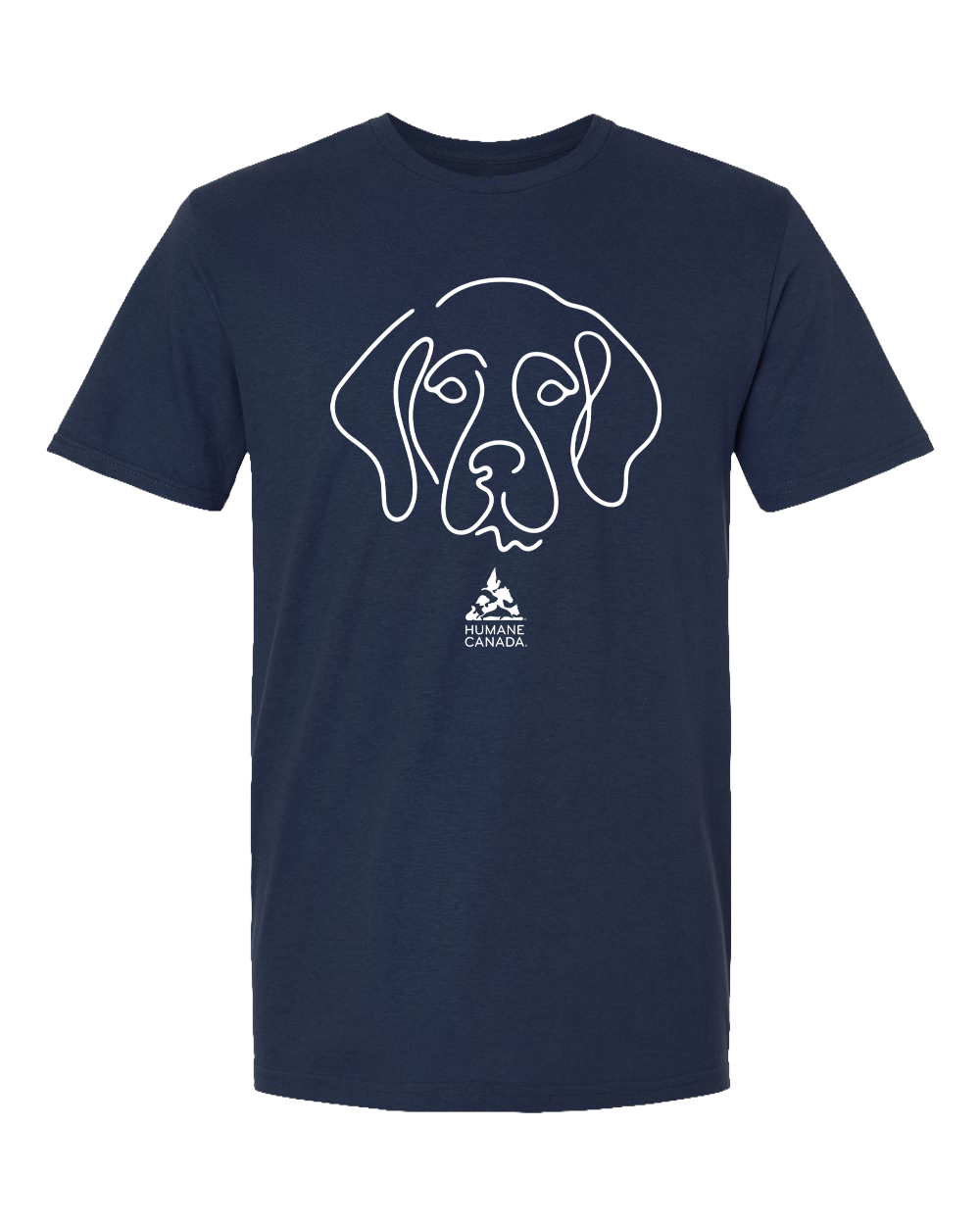 Line Art Hound - Crewneck Unisex T-shirt