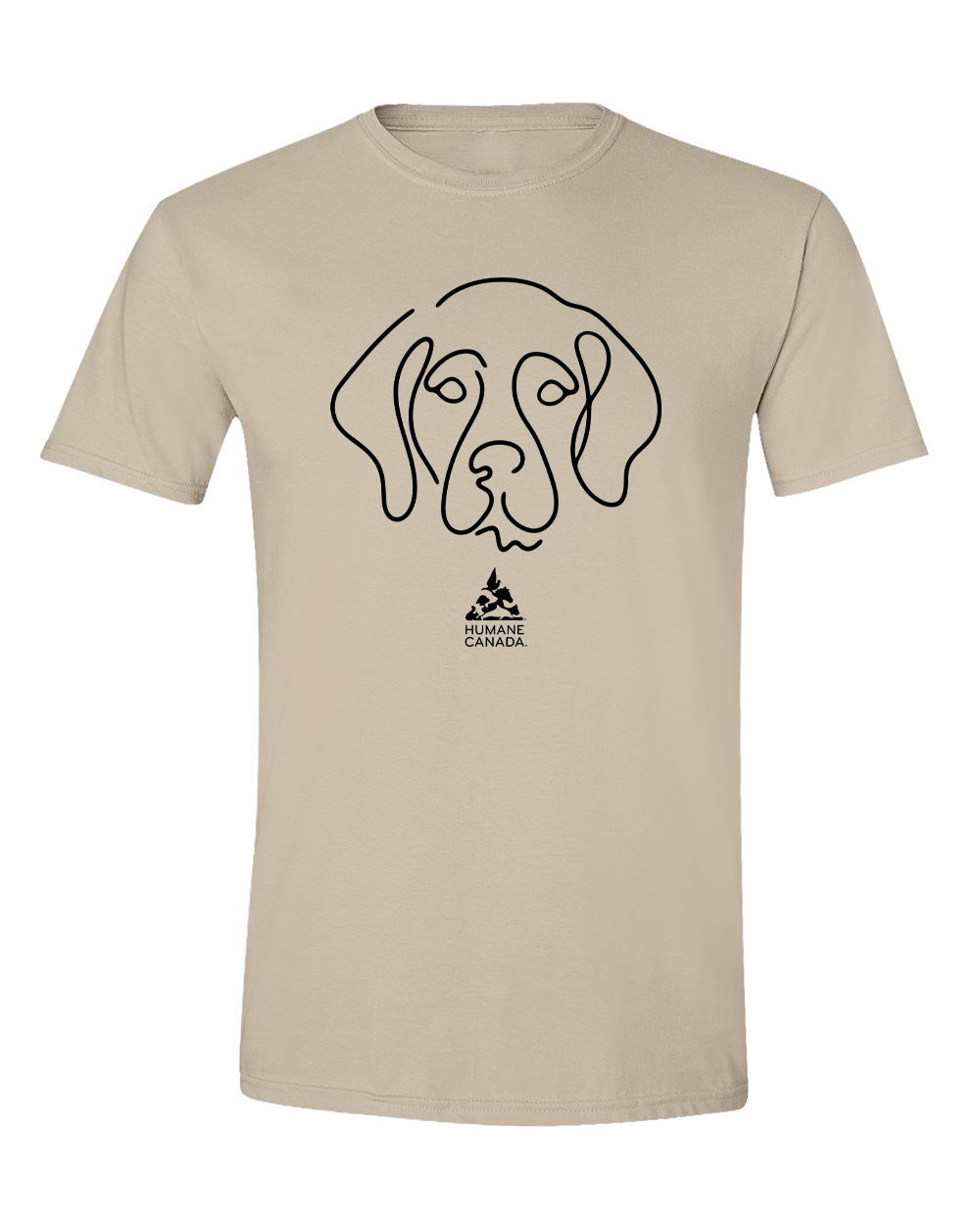 Line Art Hound - Crewneck Unisex T-shirt