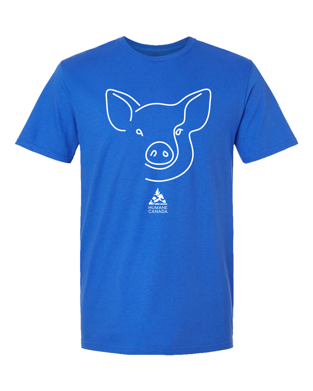 Line Art Pig - Crewneck Unisex T-shirt