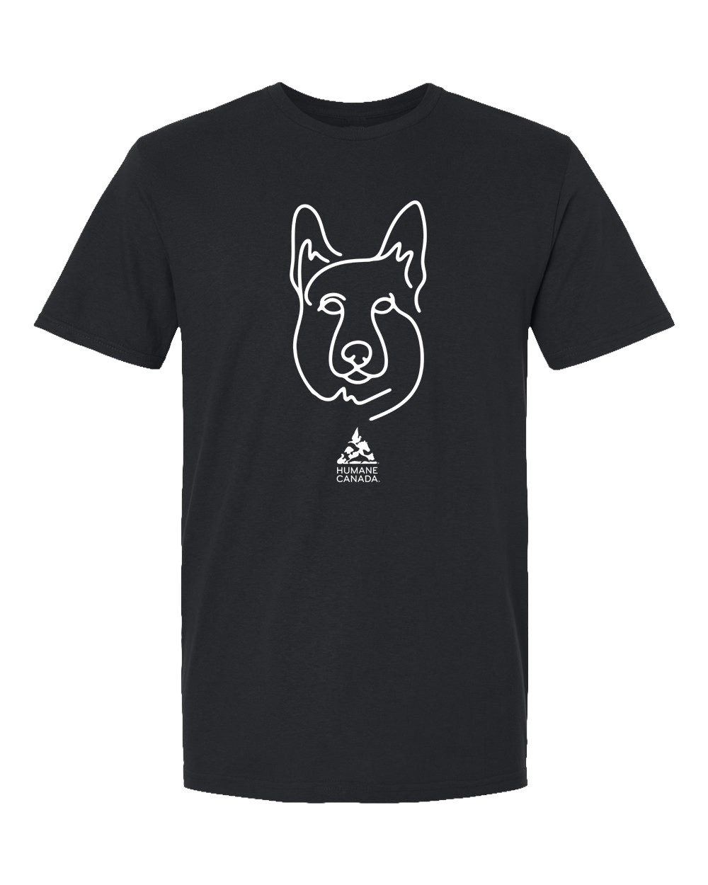 Line Art Shepherd - Crewneck Unisex T-shirt