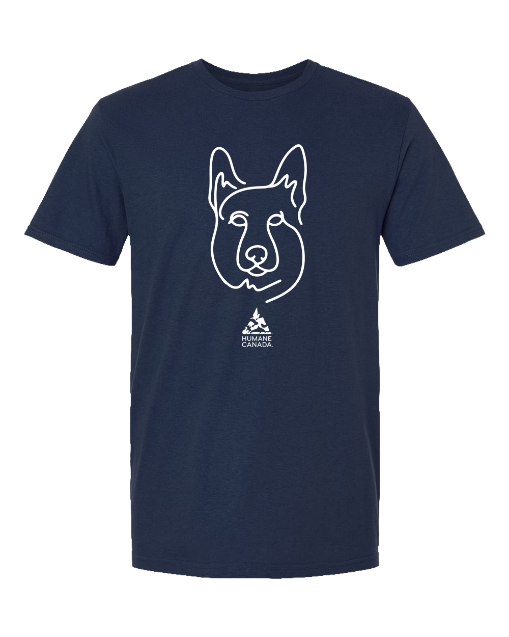 Line Art Shepherd - Crewneck Unisex T-shirt