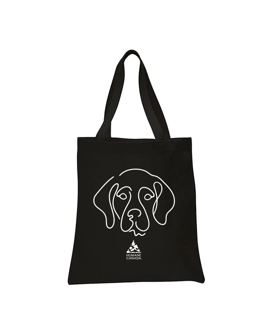 Line Art Animals Heavy Tote Bag