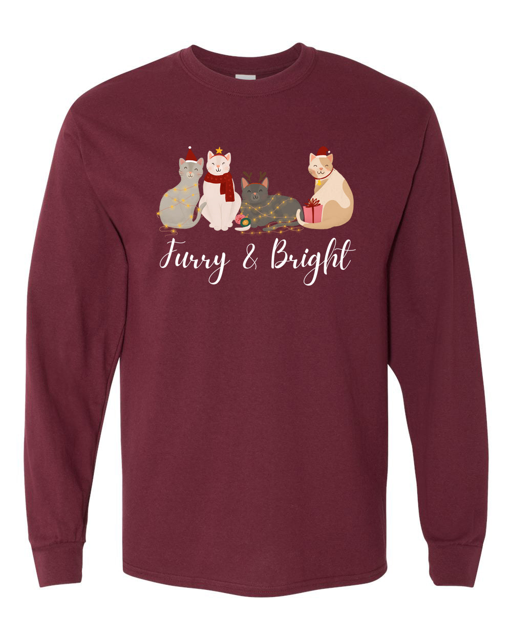 Furry and Bright - Long Sleeve T-shirt
