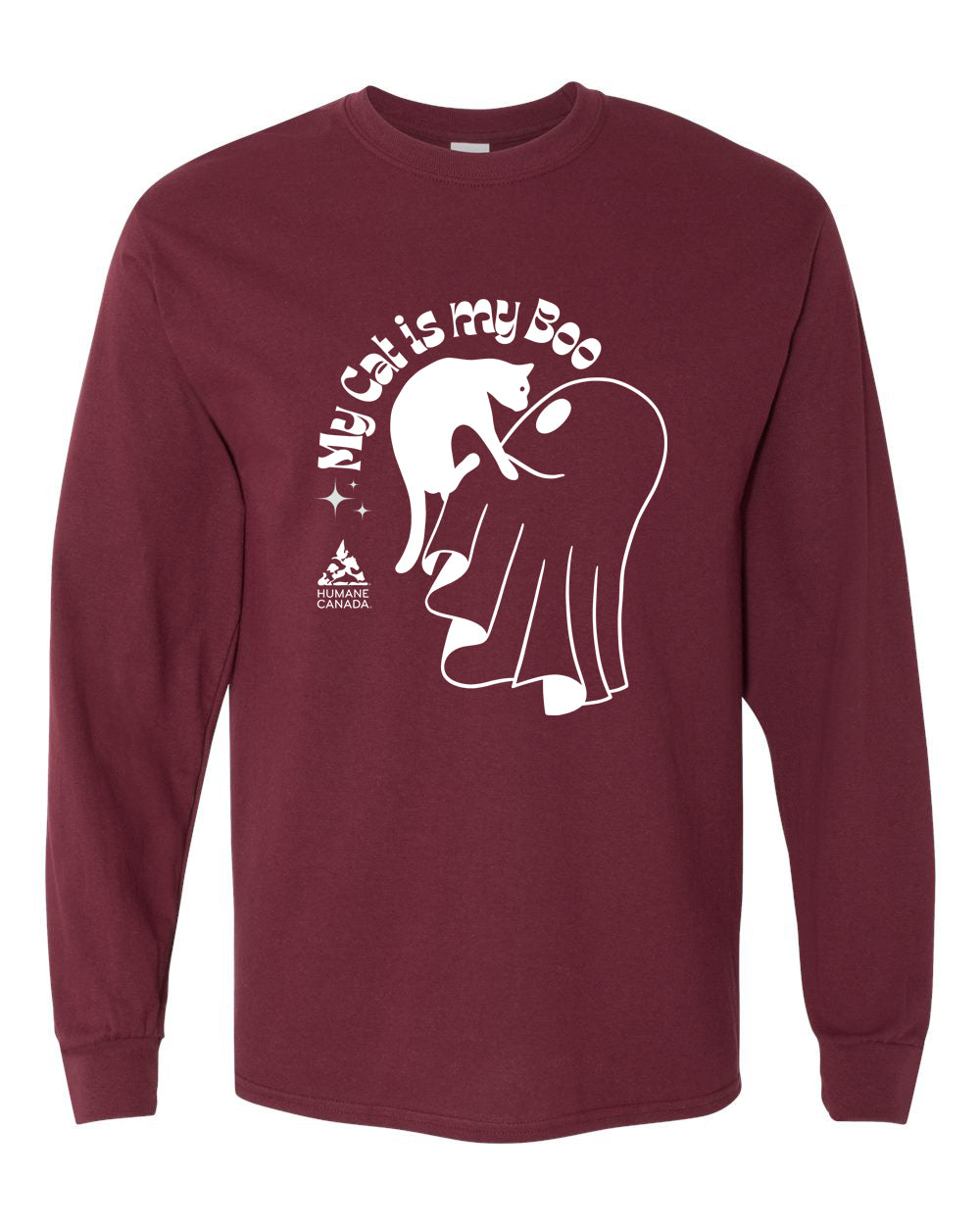 My Cat is My Boo - Long Sleeve T-shirt