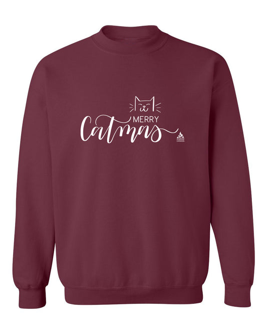 Merry Catmas - Crewneck Sweatshirt