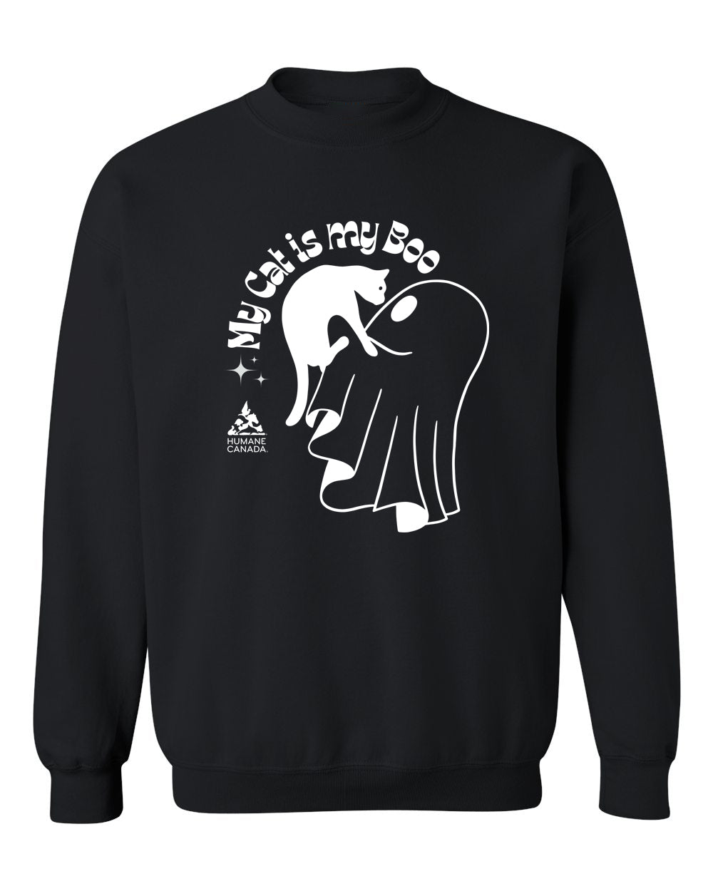 My Cat is My Boo - Crewneck Sweatshirt