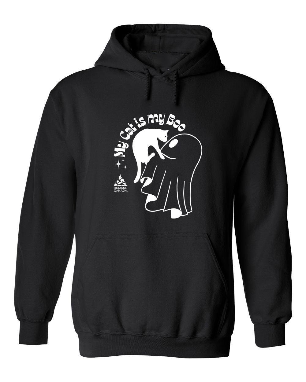 My Cat is My Boo - Pullover Hoodie