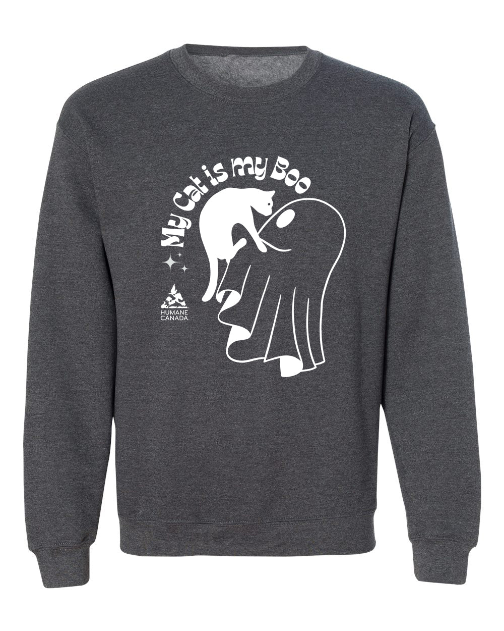 My Cat is My Boo - Crewneck Sweatshirt