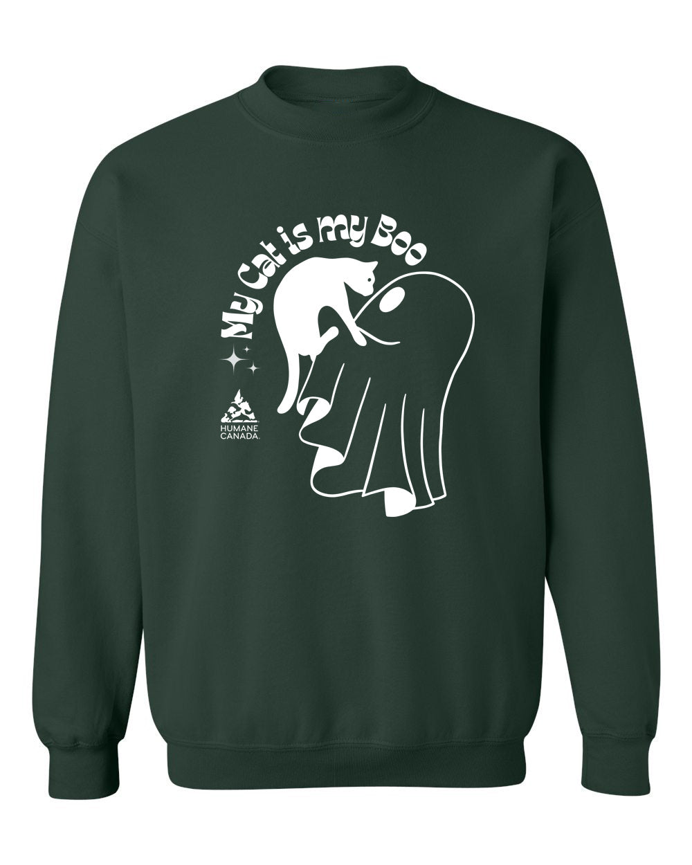 My Cat is My Boo - Crewneck Sweatshirt