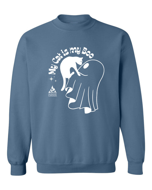 My Cat is My Boo - Crewneck Sweatshirt