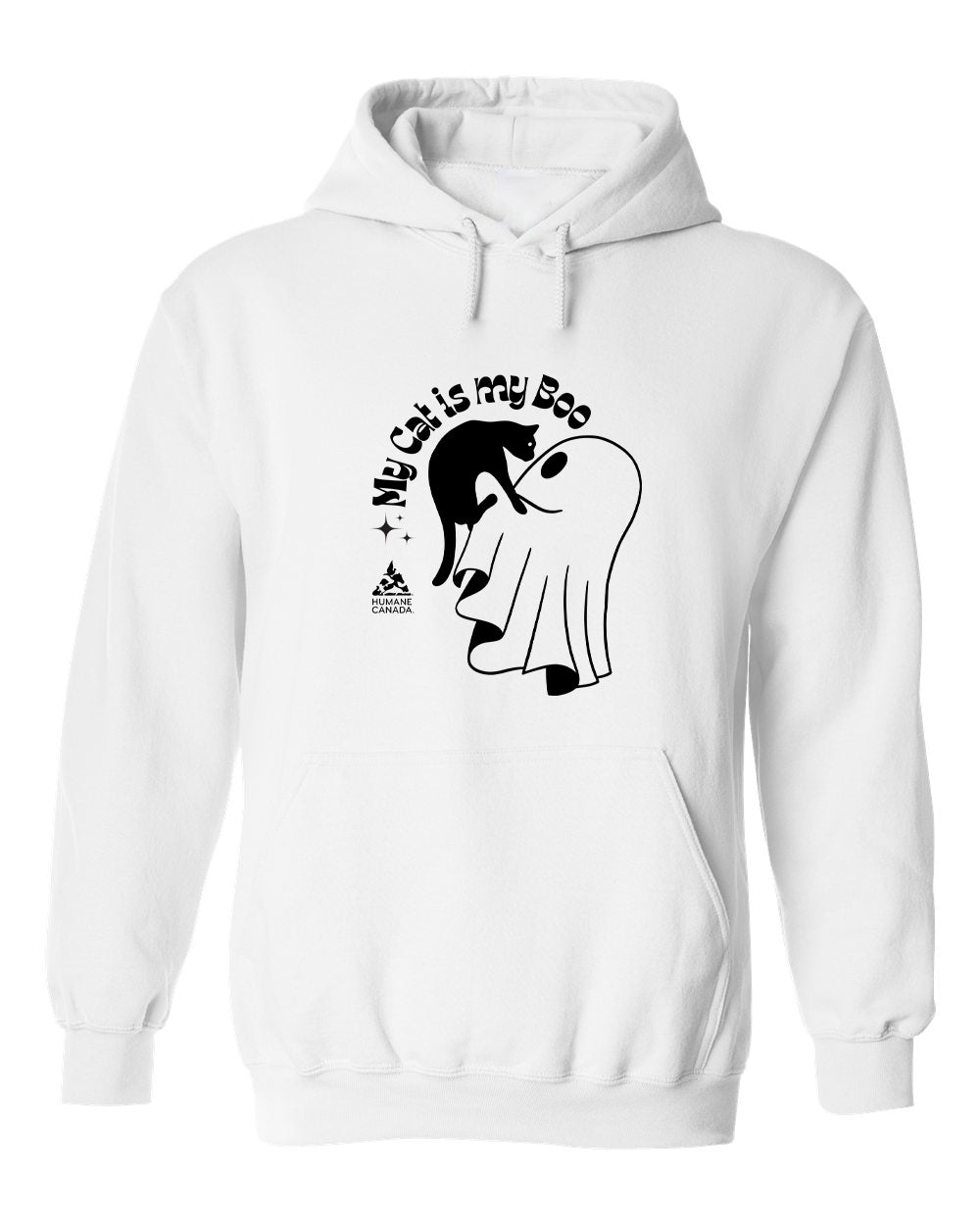 My Cat is My Boo - Pullover Hoodie