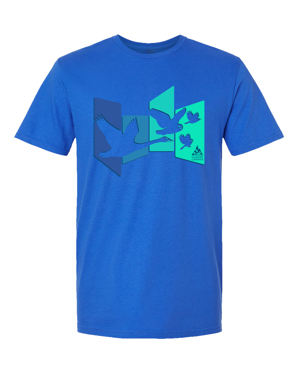 Panel Birds - Crewneck Unisex T-shirt