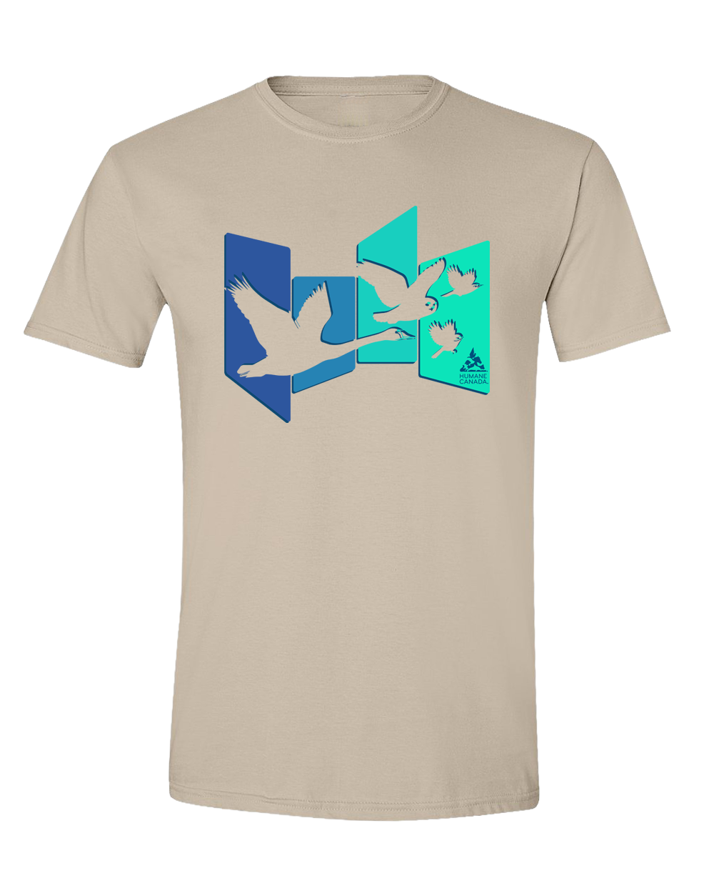 Panel Birds - Crewneck Unisex T-shirt