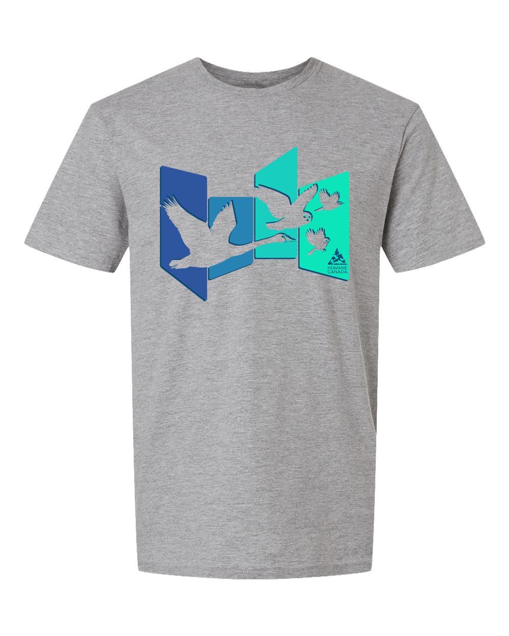 Panel Birds - Crewneck Unisex T-shirt