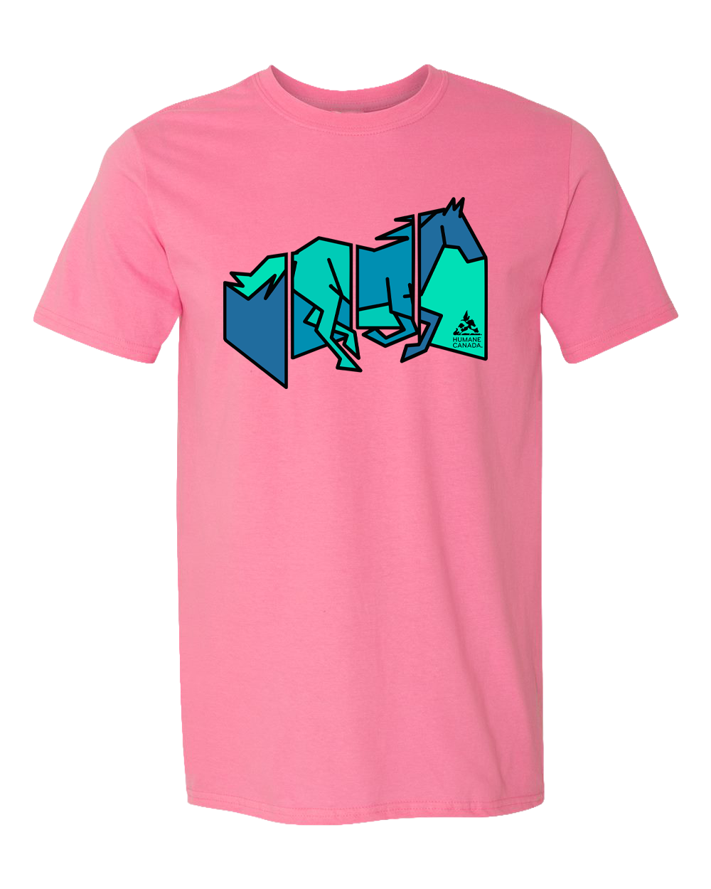 Panel Horse - Crewneck Unisex T-shirt