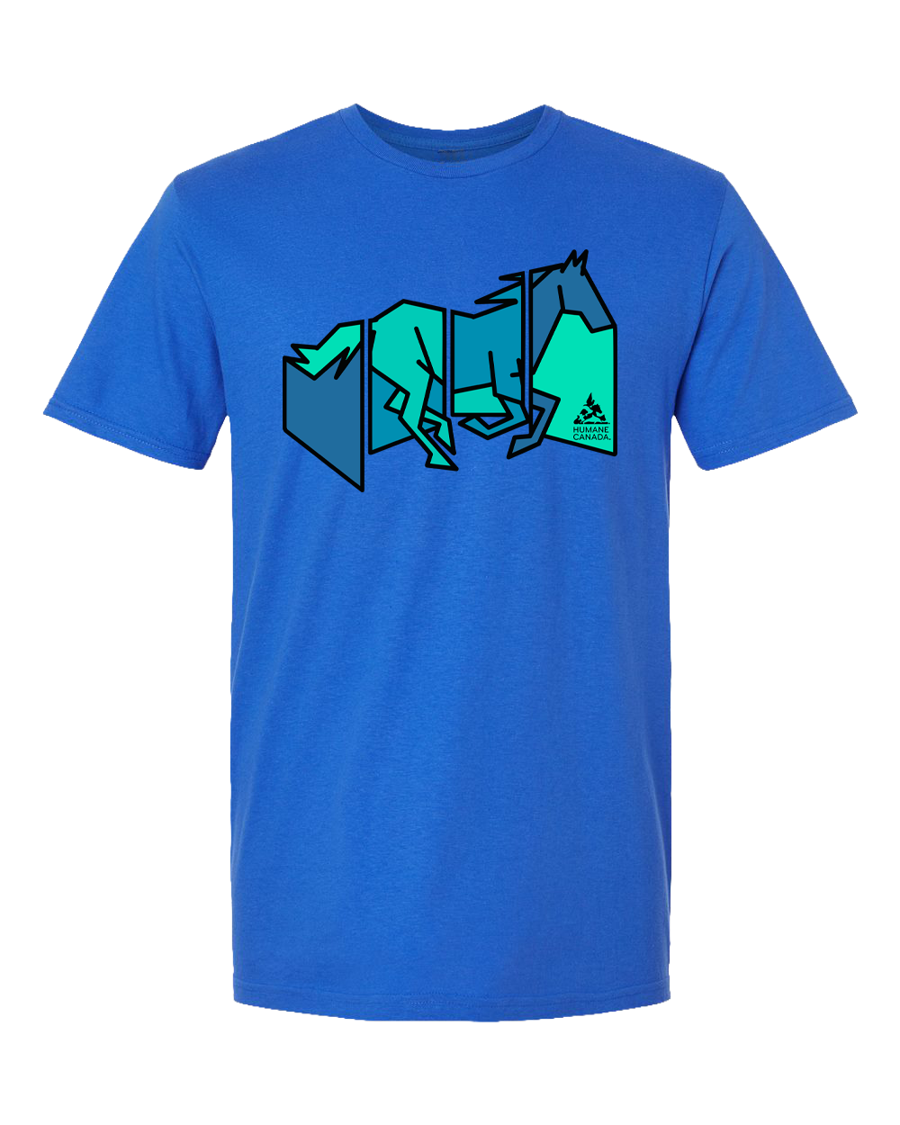 Panel Horse - Crewneck Unisex T-shirt