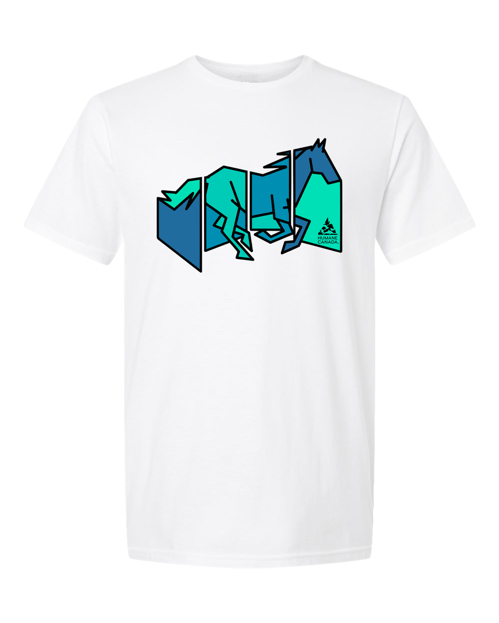 Panel Horse - Crewneck Unisex T-shirt