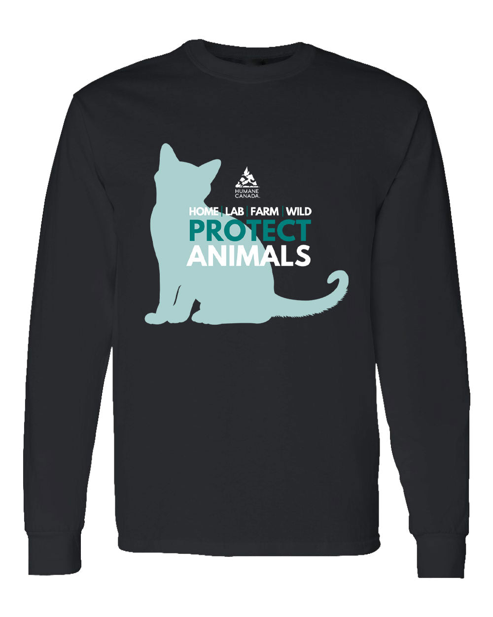 Protect Animals Cat - Long Sleeve T-shirt