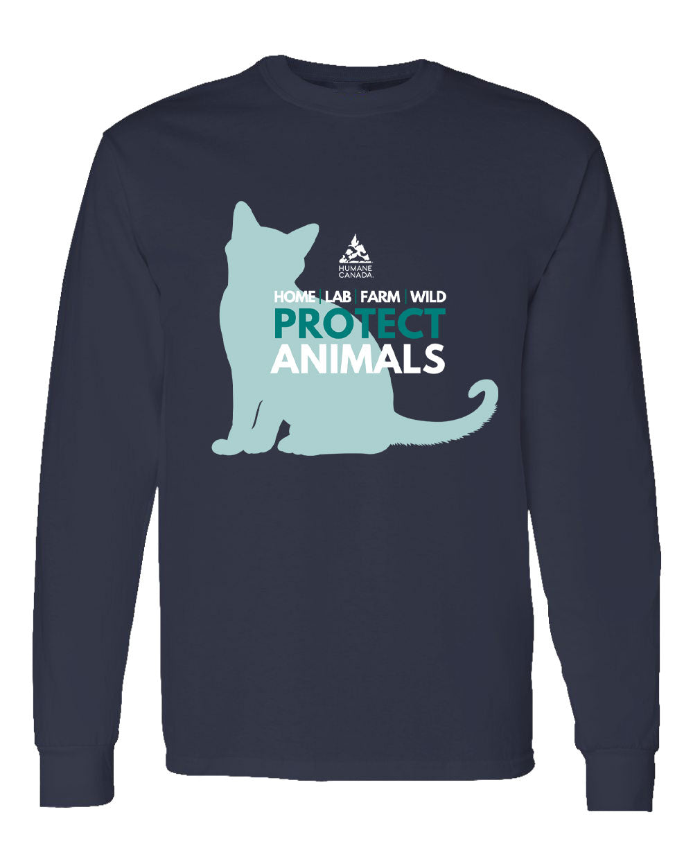 Protect Animals Cat - Long Sleeve T-shirt