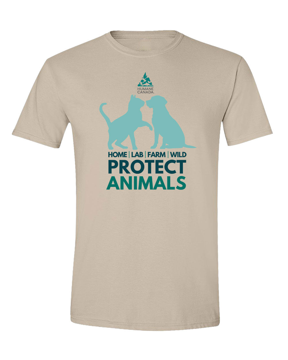 Protect Animals Dog Cat - Crewneck Unisex T-shirt