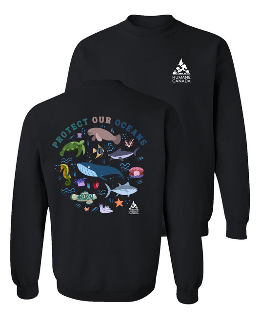 Protect Our Oceans - Crewneck Sweatshirt
