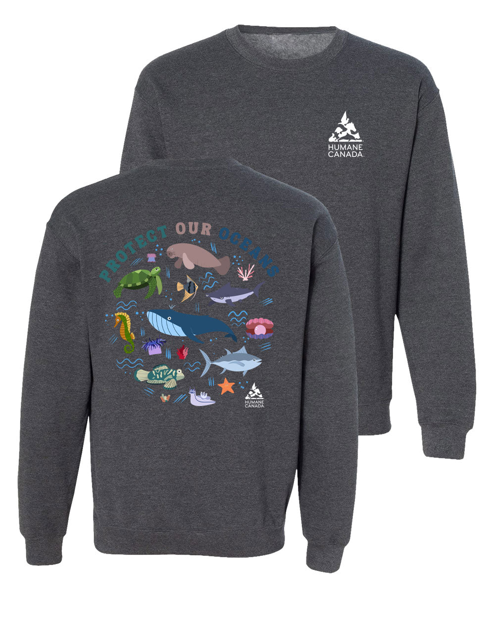 Protect Our Oceans - Crewneck Sweatshirt