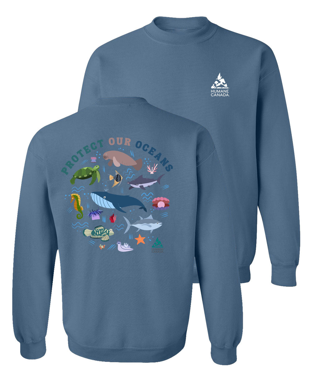 Protect Our Oceans - Crewneck Sweatshirt