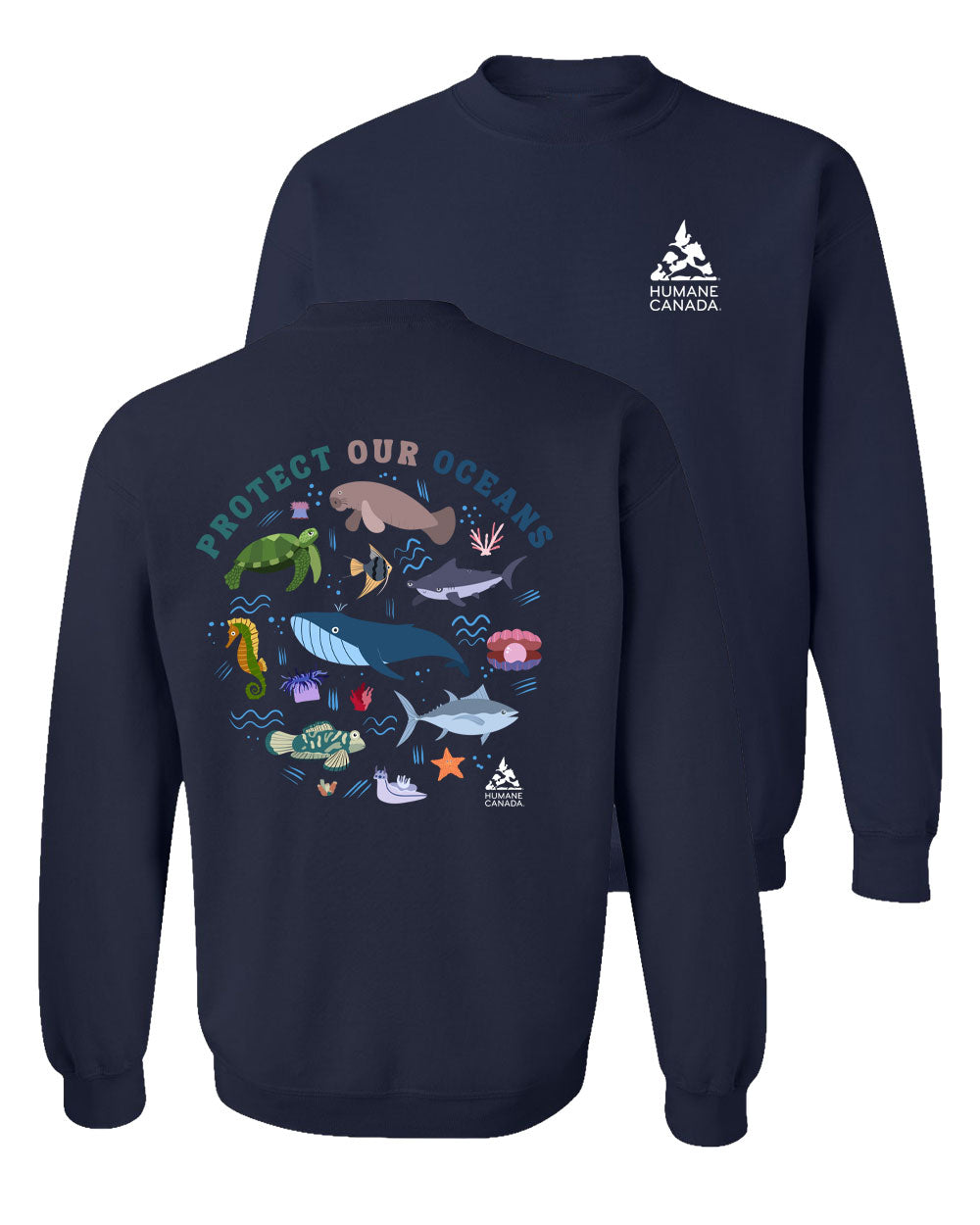Protect Our Oceans - Crewneck Sweatshirt