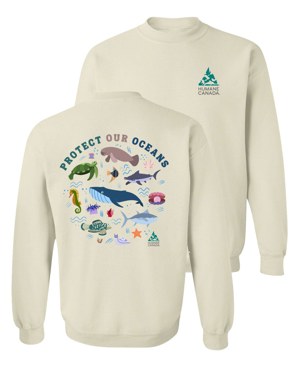 Protect Our Oceans - Crewneck Sweatshirt