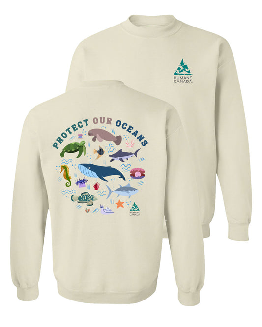 Protect Our Oceans - Crewneck Sweatshirt