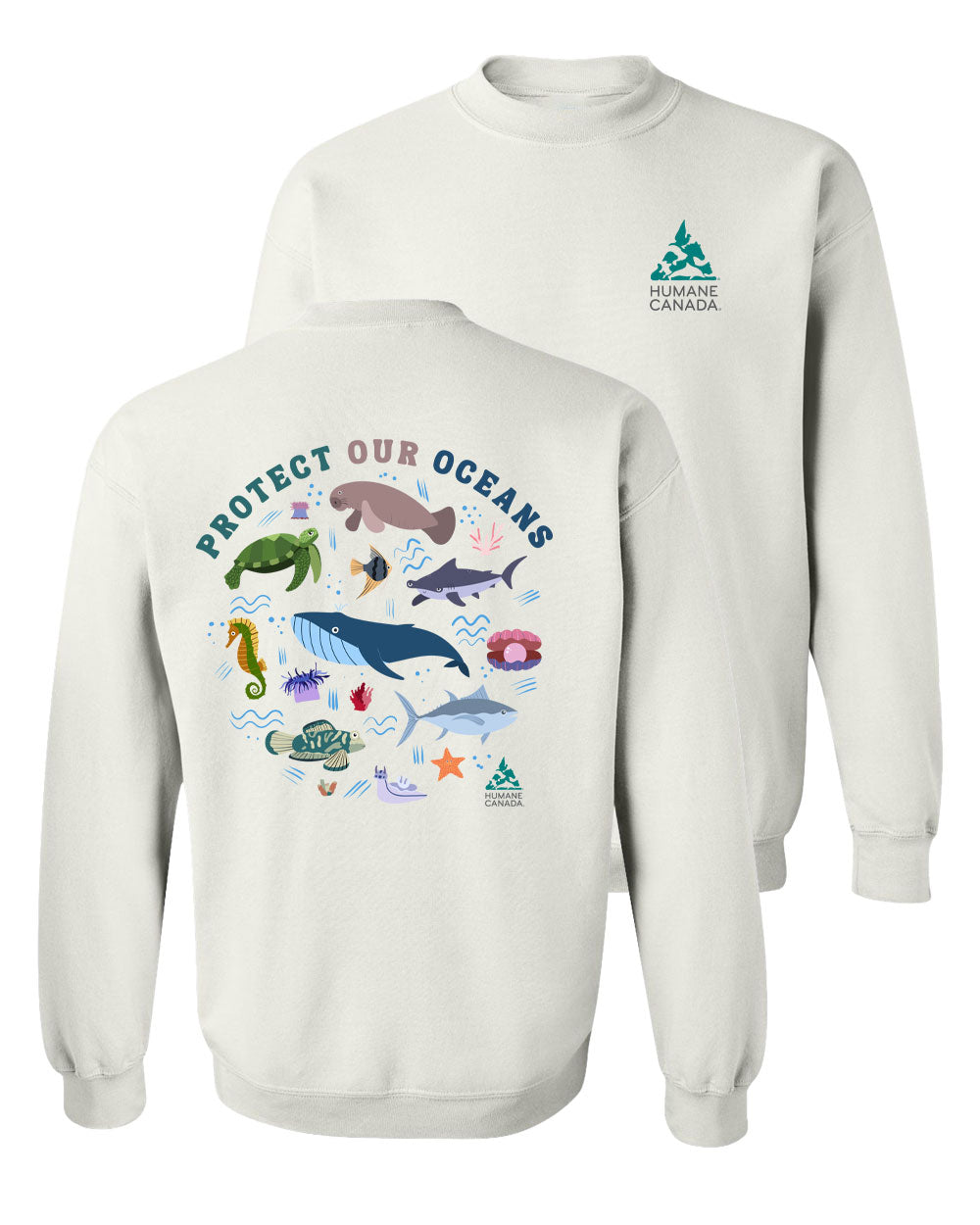 Protect Our Oceans - Crewneck Sweatshirt