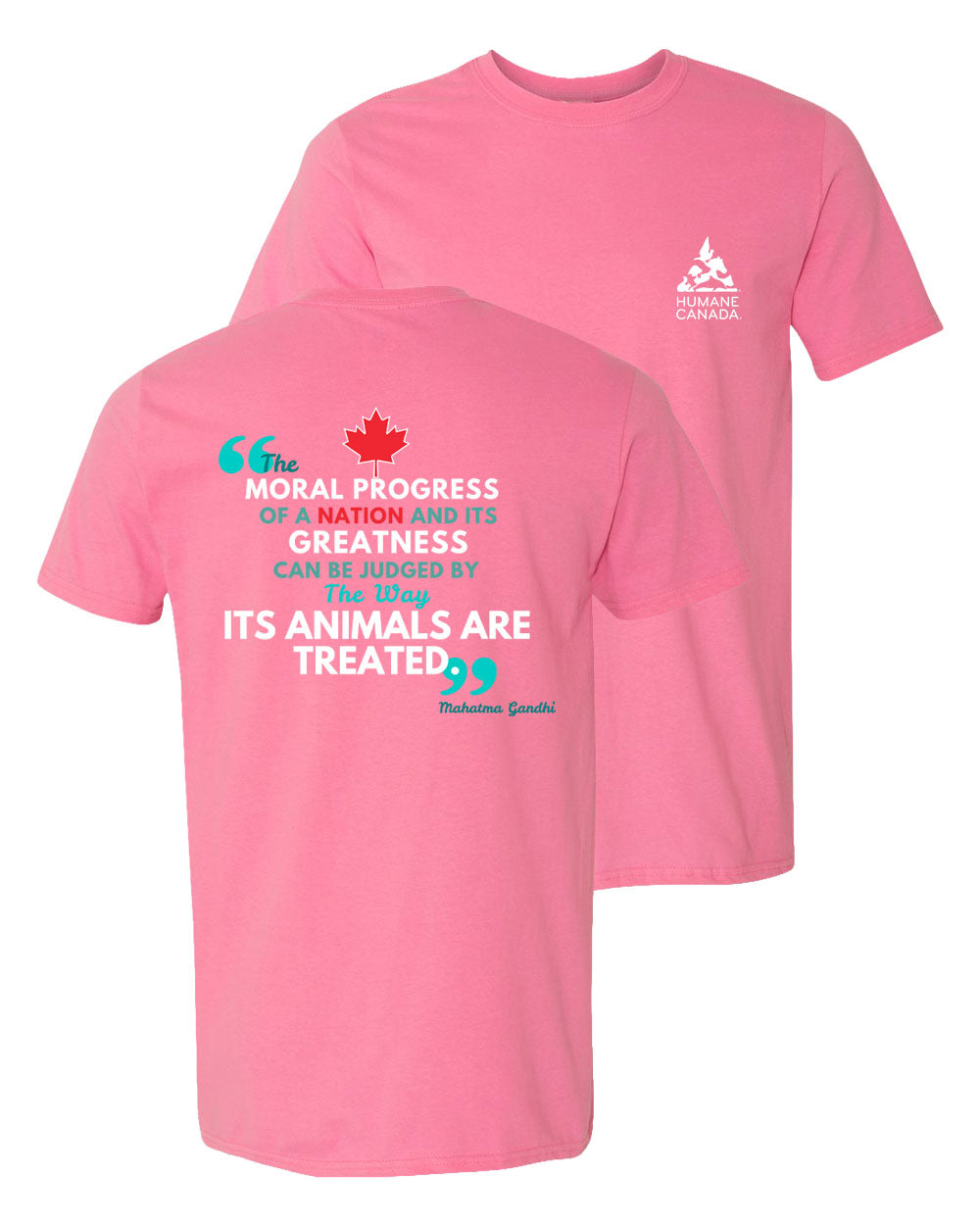 Ghandi Quote - Crewneck Unisex T-shirt