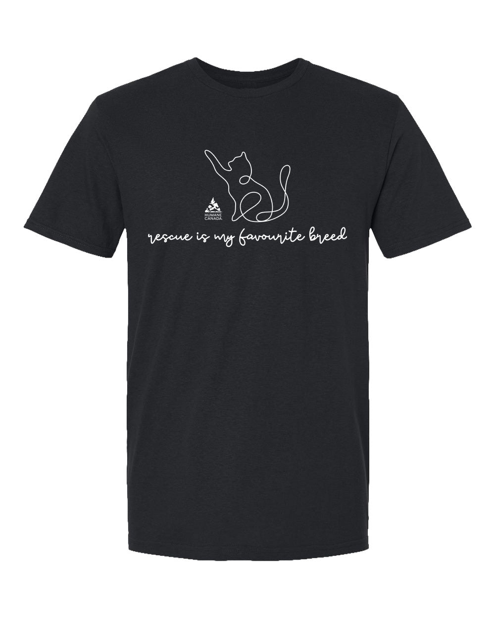 Rescue Cat - Crewneck Unisex T-shirt