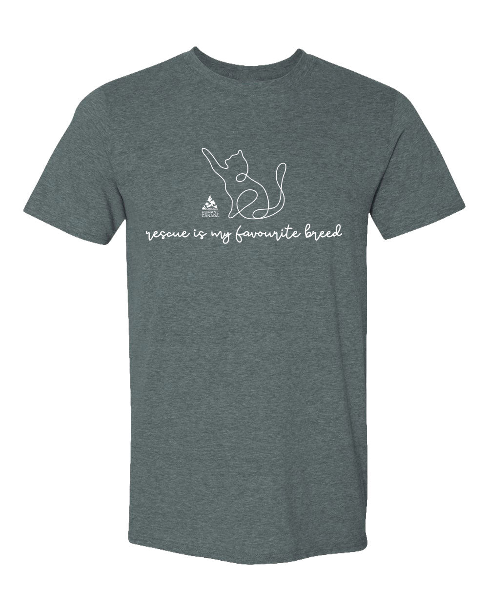 Rescue Cat - Crewneck Unisex T-shirt