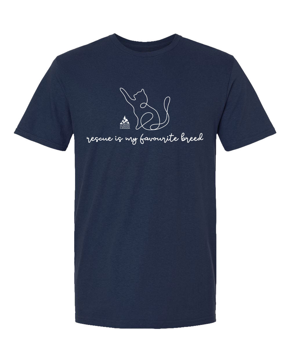 Rescue Cat - Crewneck Unisex T-shirt