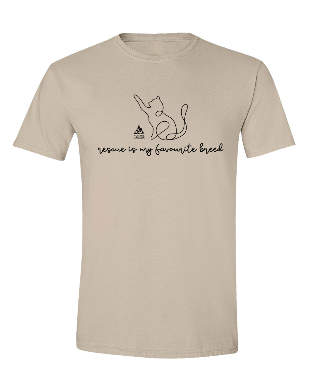 Rescue Cat - Crewneck Unisex T-shirt