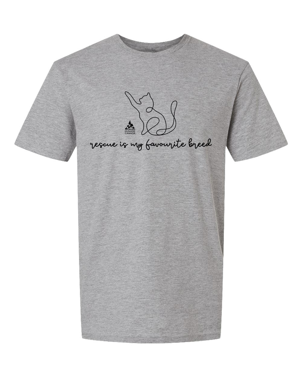 Rescue Cat - Crewneck Unisex T-shirt