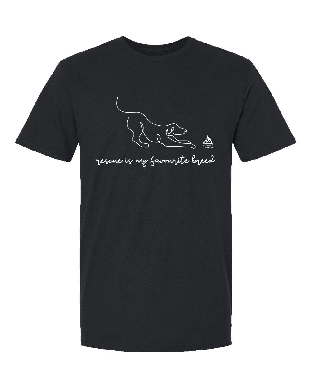 Rescue Dog - Crewneck Unisex T-shirt