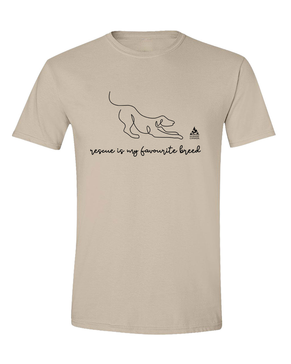 Rescue Dog - Crewneck Unisex T-shirt