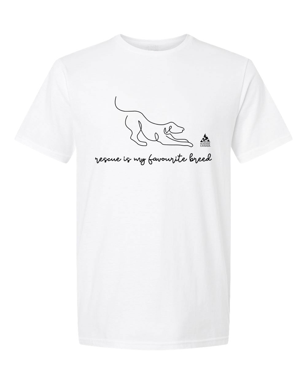 Rescue Dog - Crewneck Unisex T-shirt